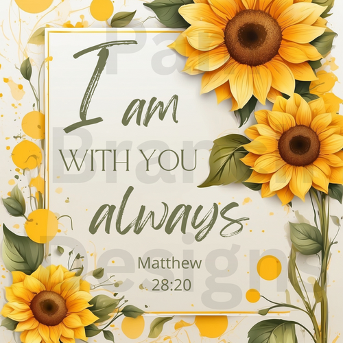 Sunflowers Frame with