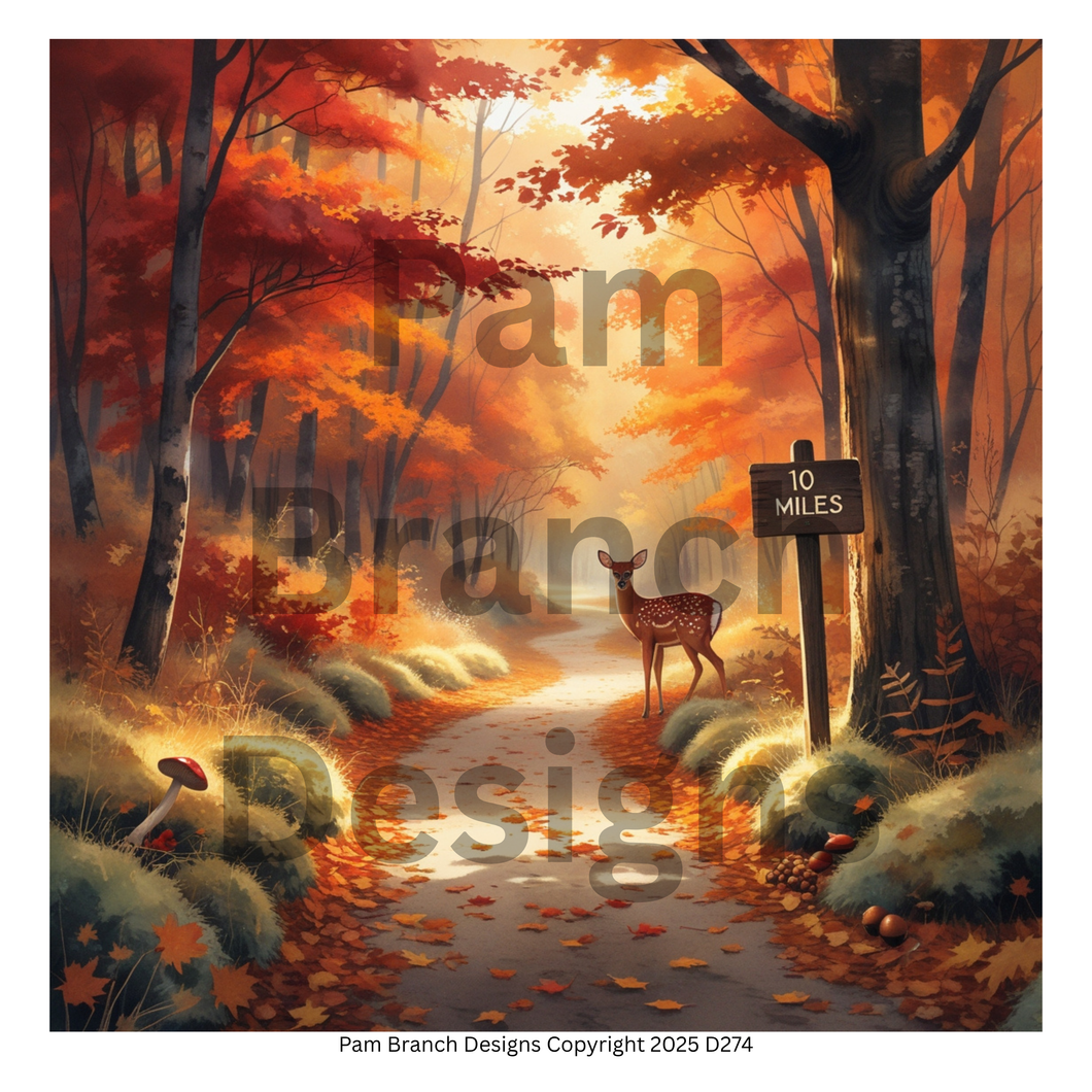 Decoupage paper D274