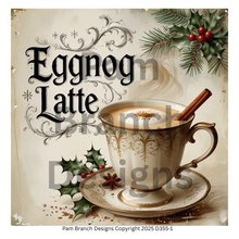 Decoupage Rice Paper Variety Pack – Antique Christmas Holiday Drink Signs, Set of 6 Designs, Arts and Craft Supply, D355-P