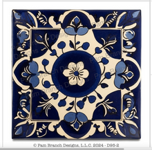 Rice Paper for Greek-Style Tiles, Great for DIY Coaster projects, 4 sheets, 4 Designs, Decoupage Sheet, D95