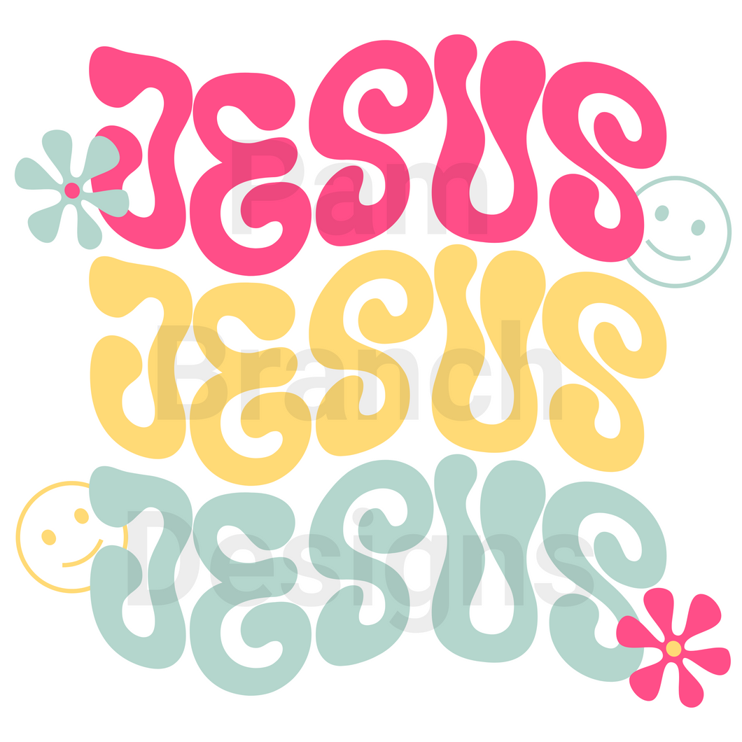 Rice Paper for Decoupage with “Jesus, Jesus, Jesus