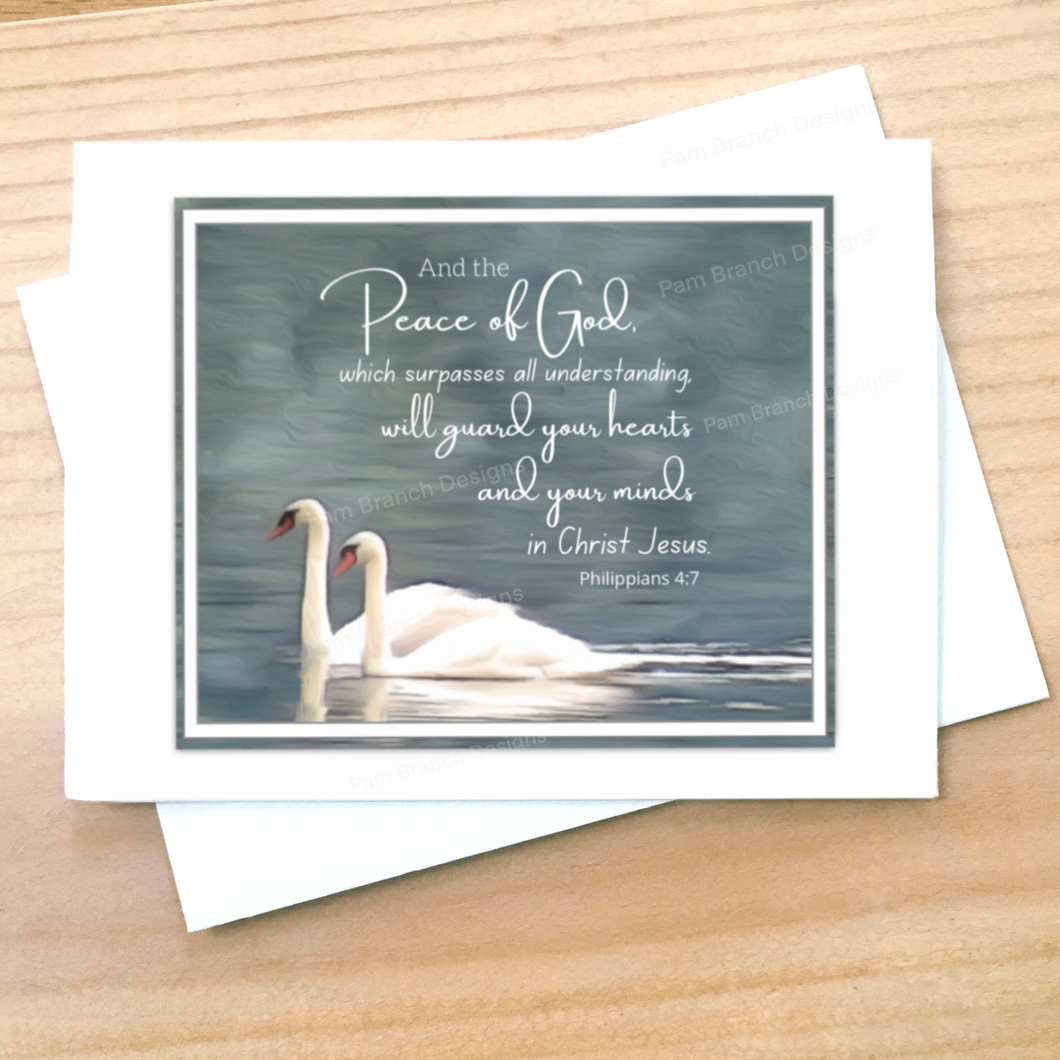 Swans on a Lake,