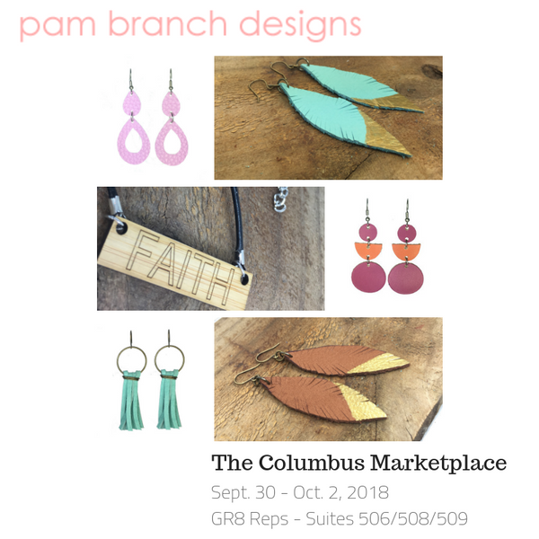 New Sales Reps!  See Pam Branch Designs at The Columbus Marketplace