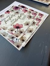 Pink anemone floral rice paper for decoupage, Fearfully and wonderfully made, Psalm 139:14, Christian craft, D588