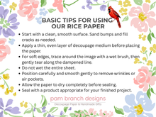 Tropical Fish Rice Paper for Decoupage Bundle – Ocean, Coastal Craft Supply - Approx. 3-Inch Images (D687)
