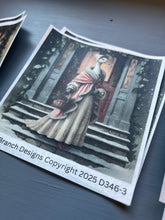 Decoupage Rice Paper Variety Pack – Victorian Christmas Goose Set of 4 Designs, Arts and Craft Bundle Supply, D346