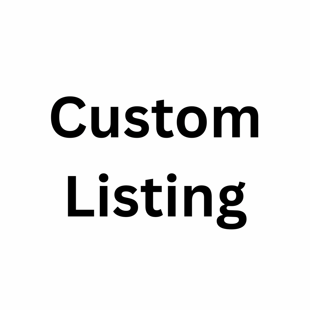 Custom order