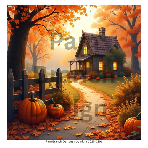 Decoupage paper D261