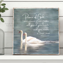 Christian Scripture Rice Paper for Decoupage – Blue Floral & Peace-Themed Curated Bundle D568