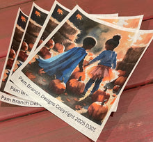 Fall Rice paper for decoupage with African American children in a pumpkin patch, Autumn art supply for DIY craft projects D305