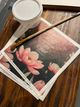 Rice Paper, “Be Still and know that I am God”, Pink Magnolia, Flower Decoupage Sheet, D155