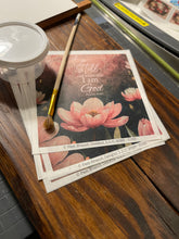 Rice Paper, “Be Still and know that I am God”, Pink Magnolia, Flower Decoupage Sheet, D155