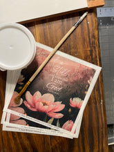 Rice Paper, “Be Still and know that I am God”, Pink Magnolia, Flower Decoupage Sheet, D155
