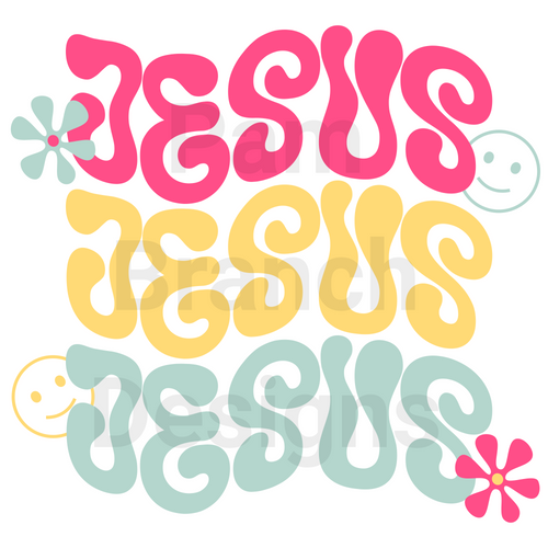 Rice Paper for Decoupage with “Jesus, Jesus, Jesus