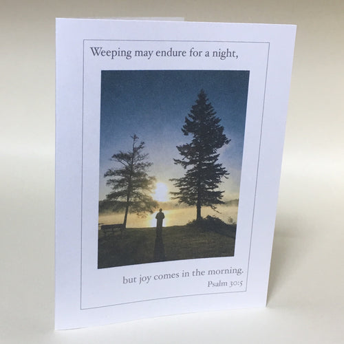 Sunrise Greeting Cards, 4 Pack, Religious Card, Thinking of You, Miss You, #C13