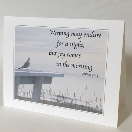 Mourning Dove, Bereavement Card, Sympathy Card, Empathy Card #C36