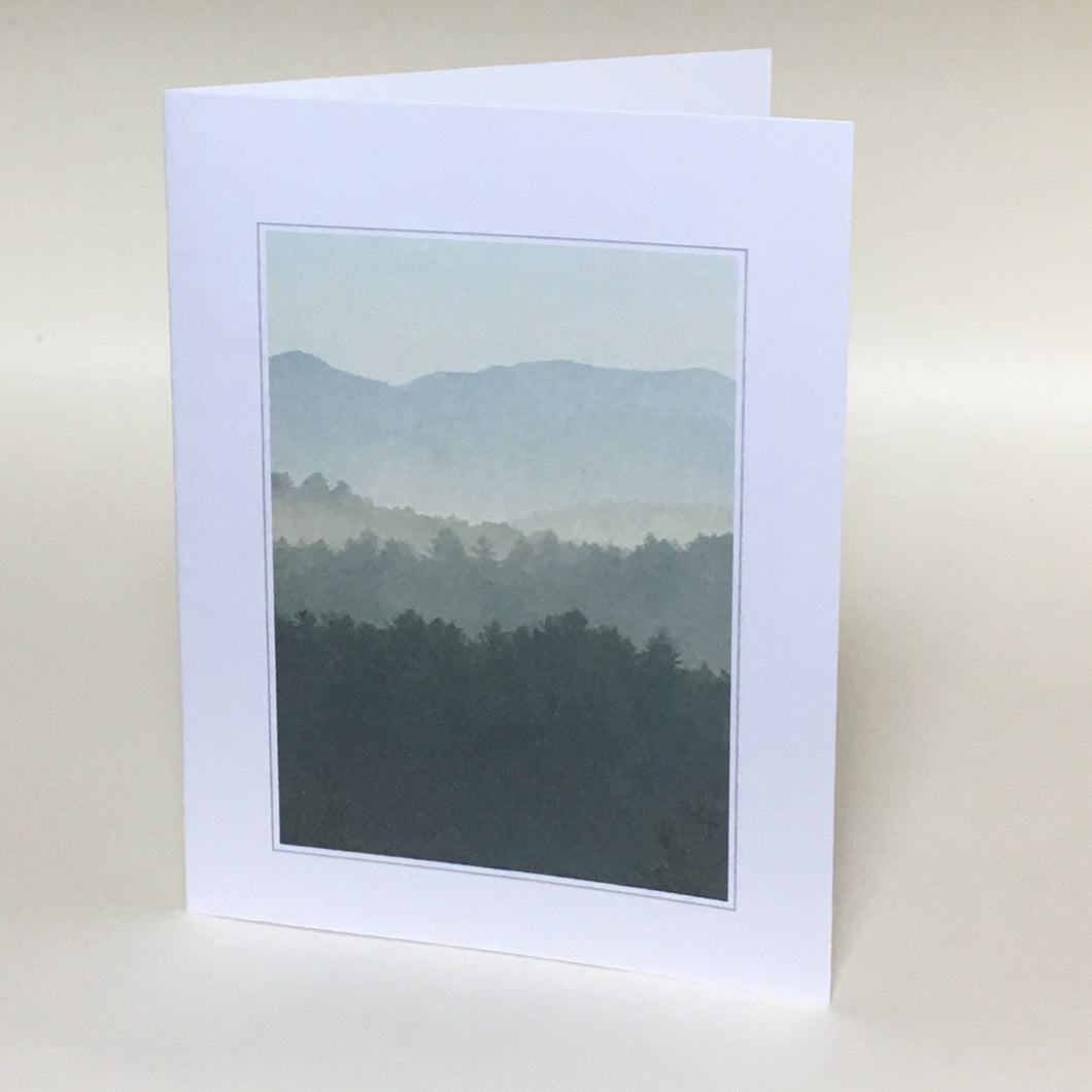 Sunrise in the Mountains Greeting Cards, 4 Pack, Gift of Nature, Religious Card #C14